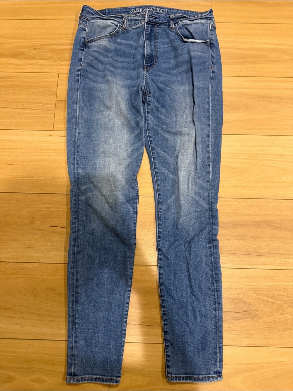 American Eagle Outfitters Light Blue High Rise Jeggings